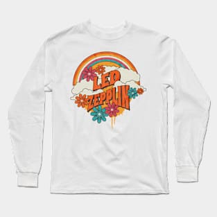 Retro Rainbow - Lepplin Long Sleeve T-Shirt